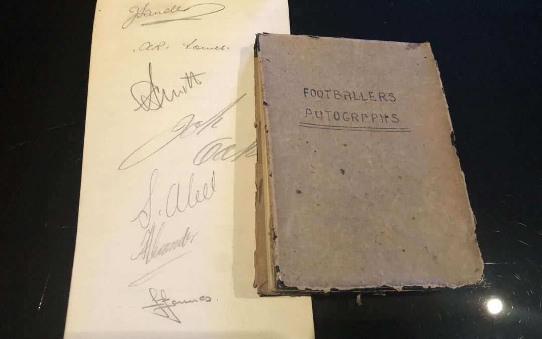 BEES FAMILY HEIRLOOMS -A DAD’S WW2 AUTOGRAPH BOOKS